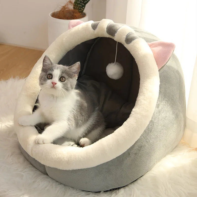 Cama Caverna para seu Gatinho