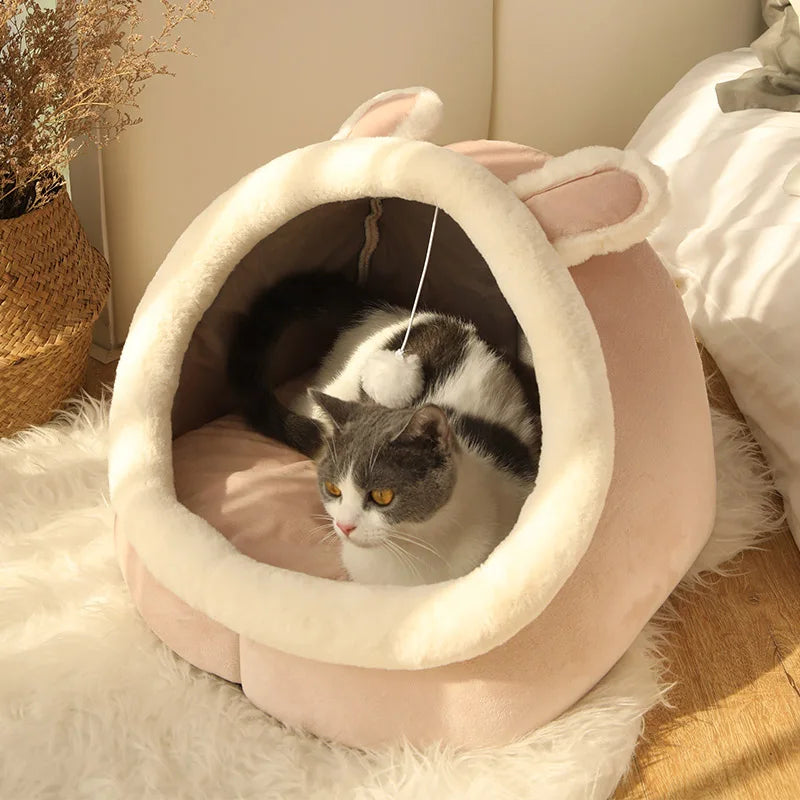 Cama Caverna para seu Gatinho